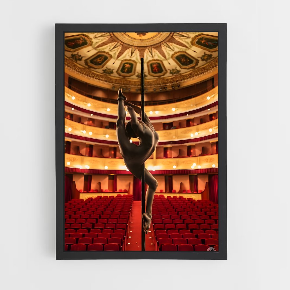 Poster Marion crampe – affiche Danse (vue 2)